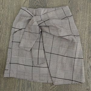 Oak and Fort Plaid Mini Skirt